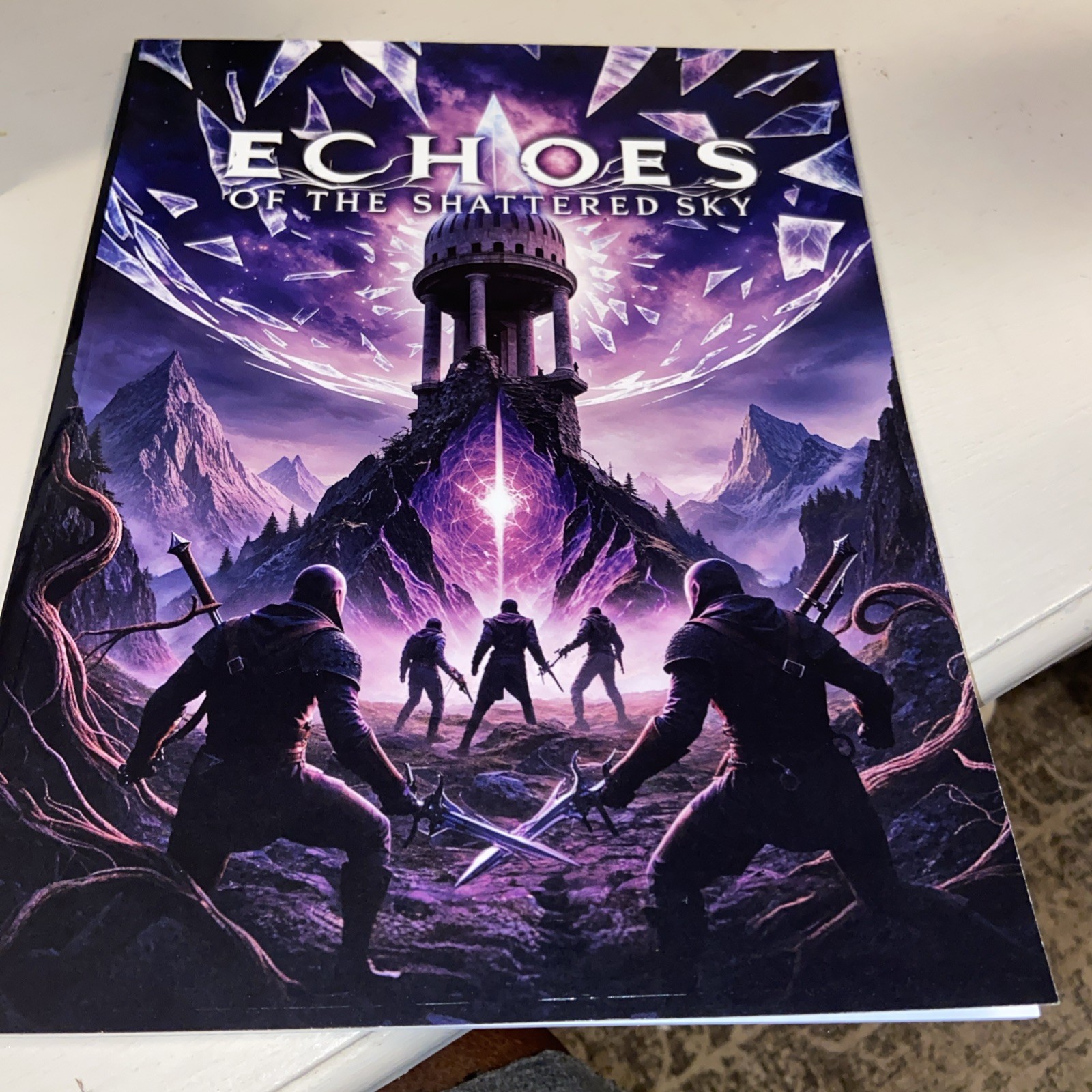 Echoes of the Shattered Sky - A DND 5e Mini Adventure for Players and Dungeon Ma