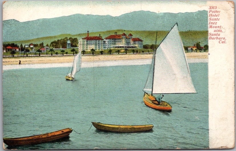 1909 SANTA BARBARA, California Postcard \
