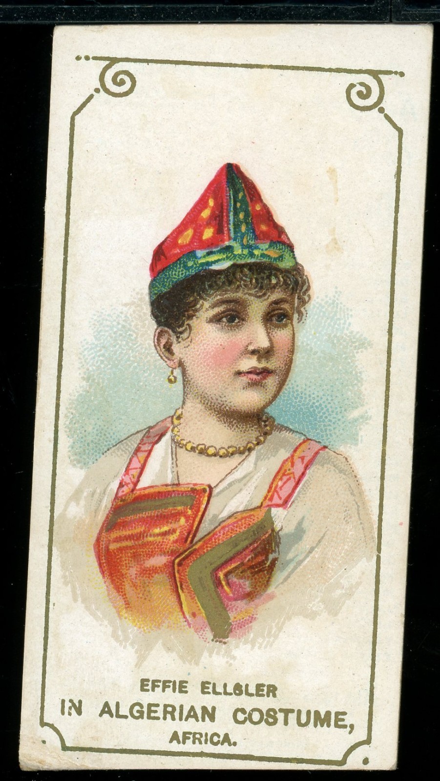 1889 Duke’s Cigarettes N70 ACTORS & ACTRESSES – 1st Series – EFFIE ELLSLER