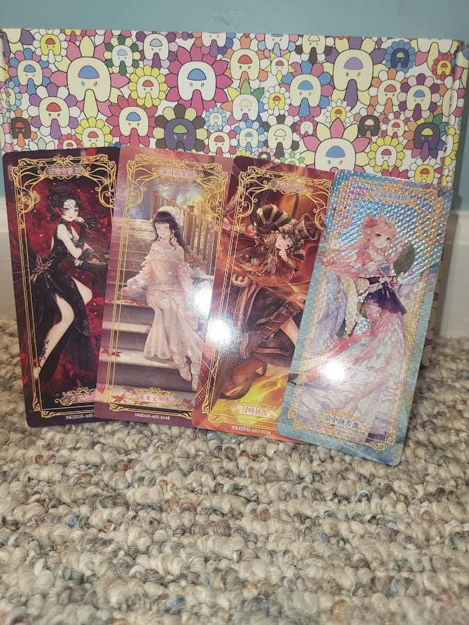 NEW Blind Box Love Nikki Anime Bookmark Collectable Card Set