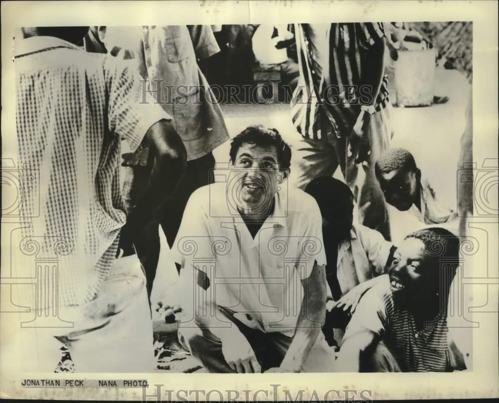 1967 Press Photo Gregory Peck\'s son, Jonathan, member of Peace Corps in Africa 1967 Press Photo Gregory Peck\'s son, Jonathan, member of Peace Corps in Africa