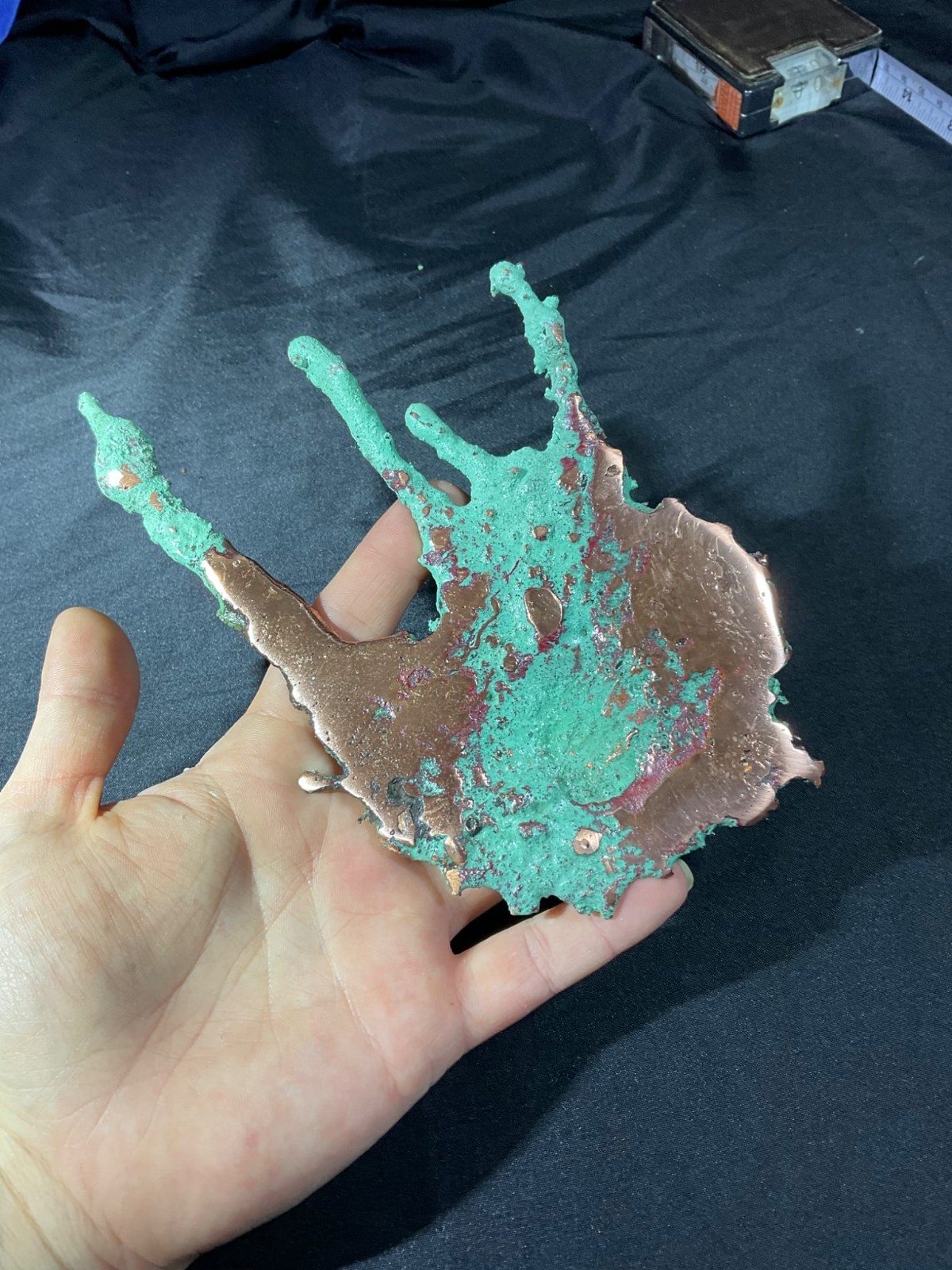 Copper from Keweenaw Peninsula, Michigan – Splash Copper Specimen see video