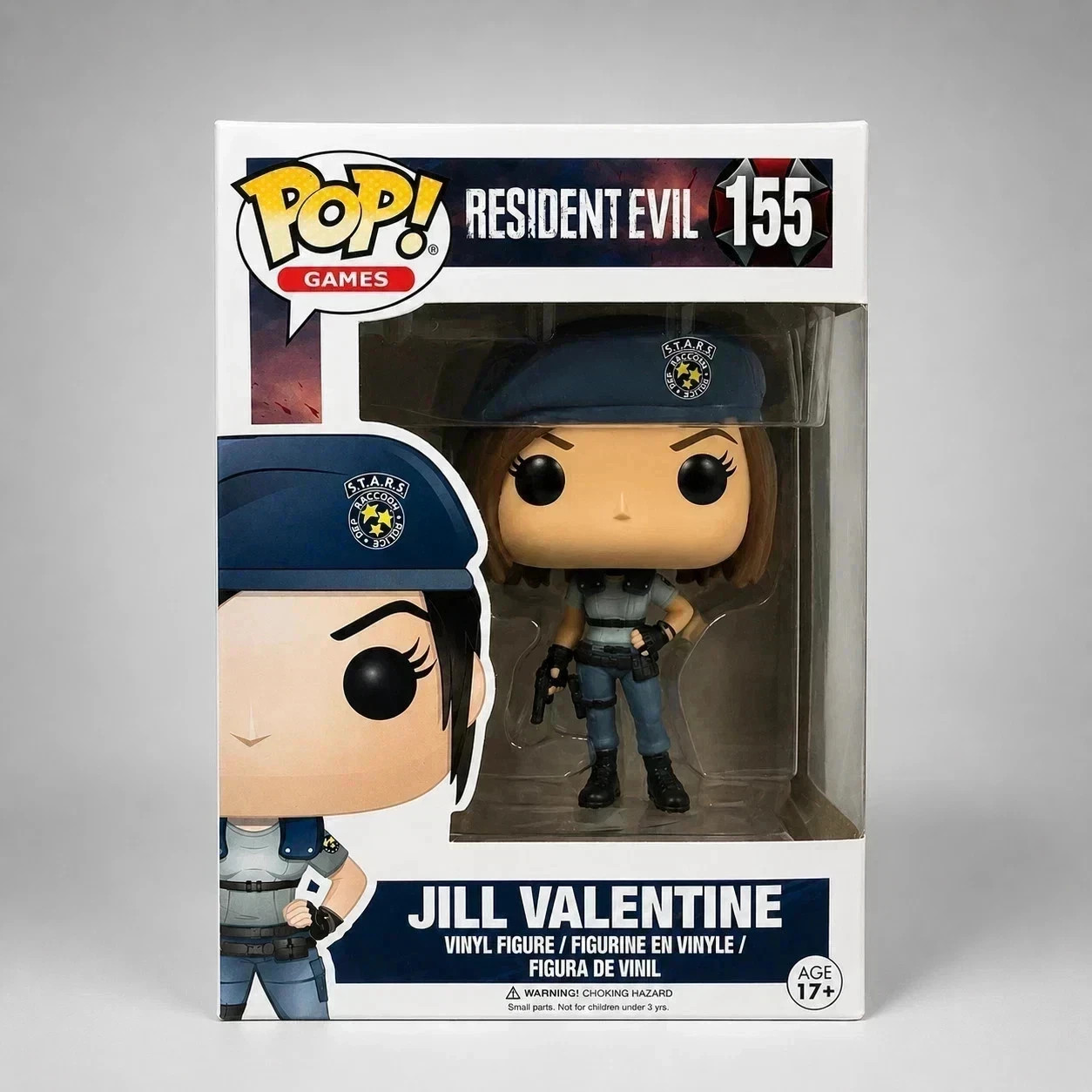 Pop Games: Resident Evil - Jill Valentine Action Figure Pop Games: Resident Evil - Jill Valentine Action Figure