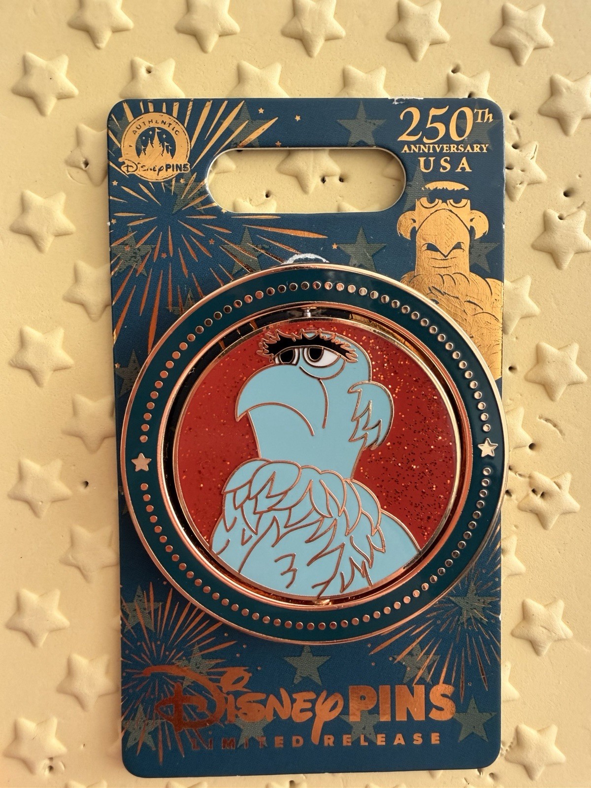 Walt Disney World The Muppets Sam Eagle Semiquincentennial Pin Limited Edition Walt Disney World The Muppets Sam Eagle Semiquincentennial Pin Limited Edition