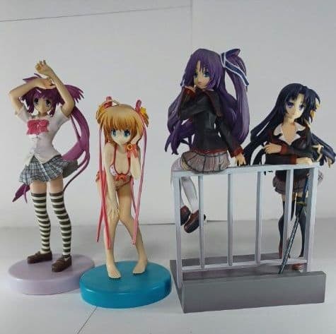 Little Busters Figure Complete Character Set Authentic Anime Collectible Japan