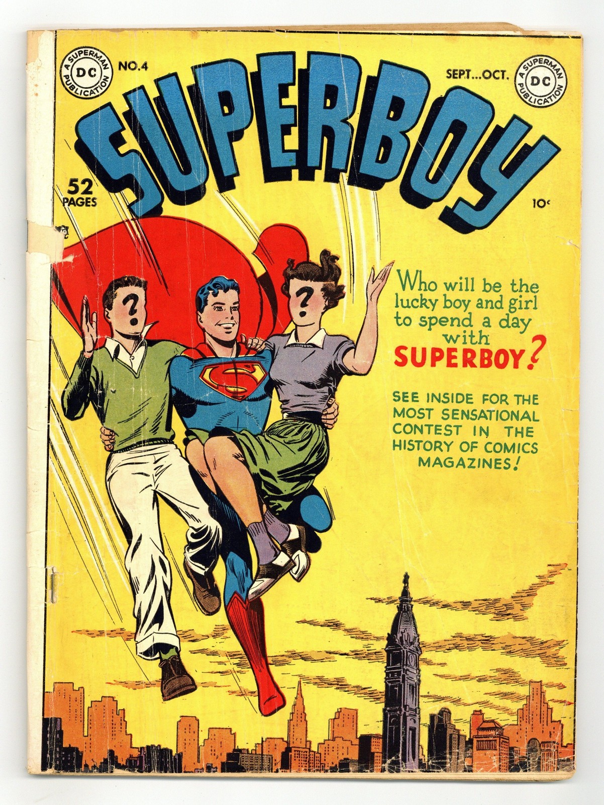 Superboy #4 GD 2.0 1949