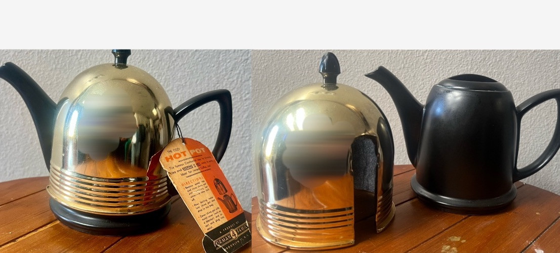 VINTAGE FORMAN FAMILY COZY HOT POT-NEW OLD STOCK