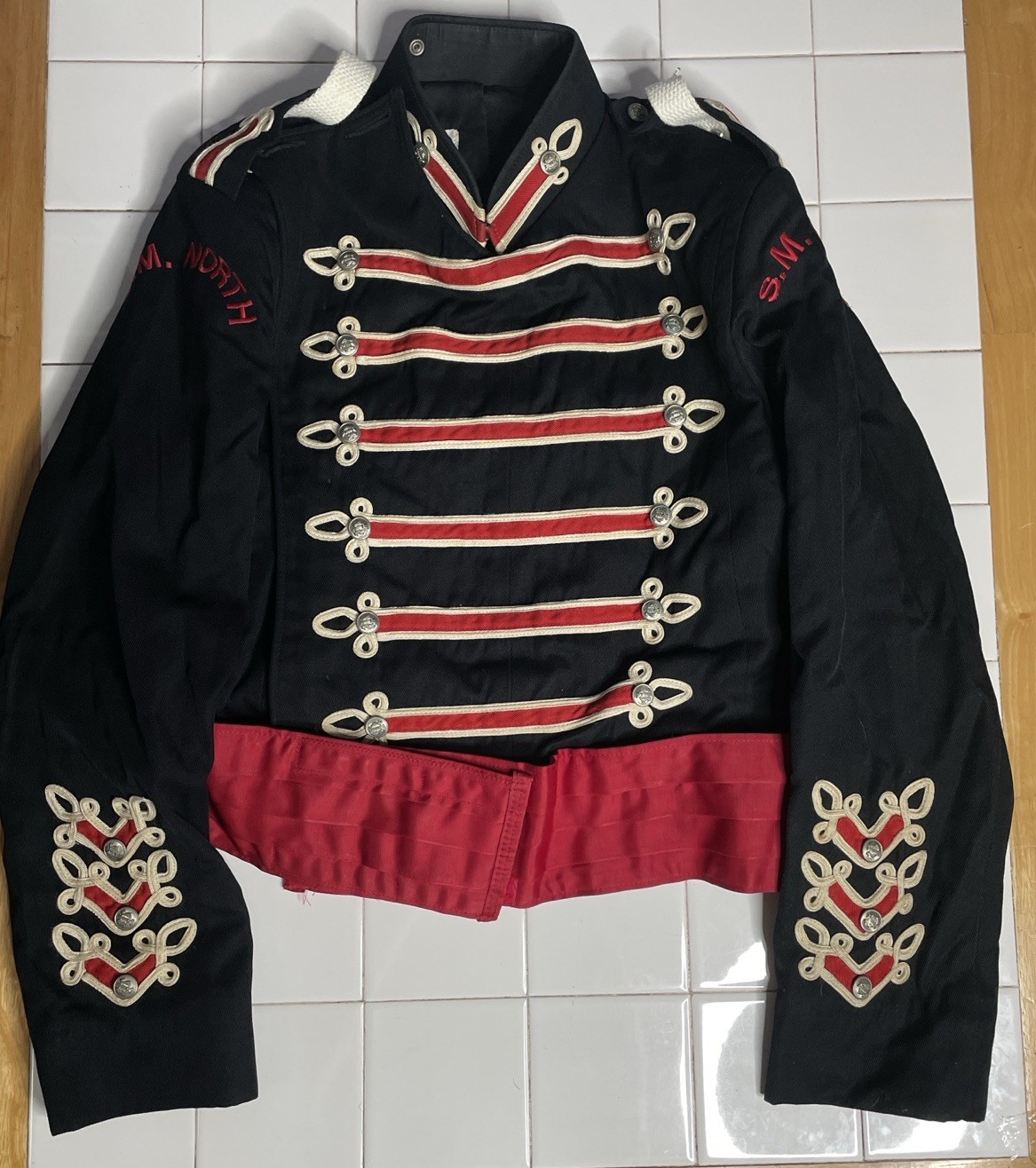 Vintage Fruhauf SHAWNEE MISSION NORTH MARCHING BAND UNIFORM JACKET