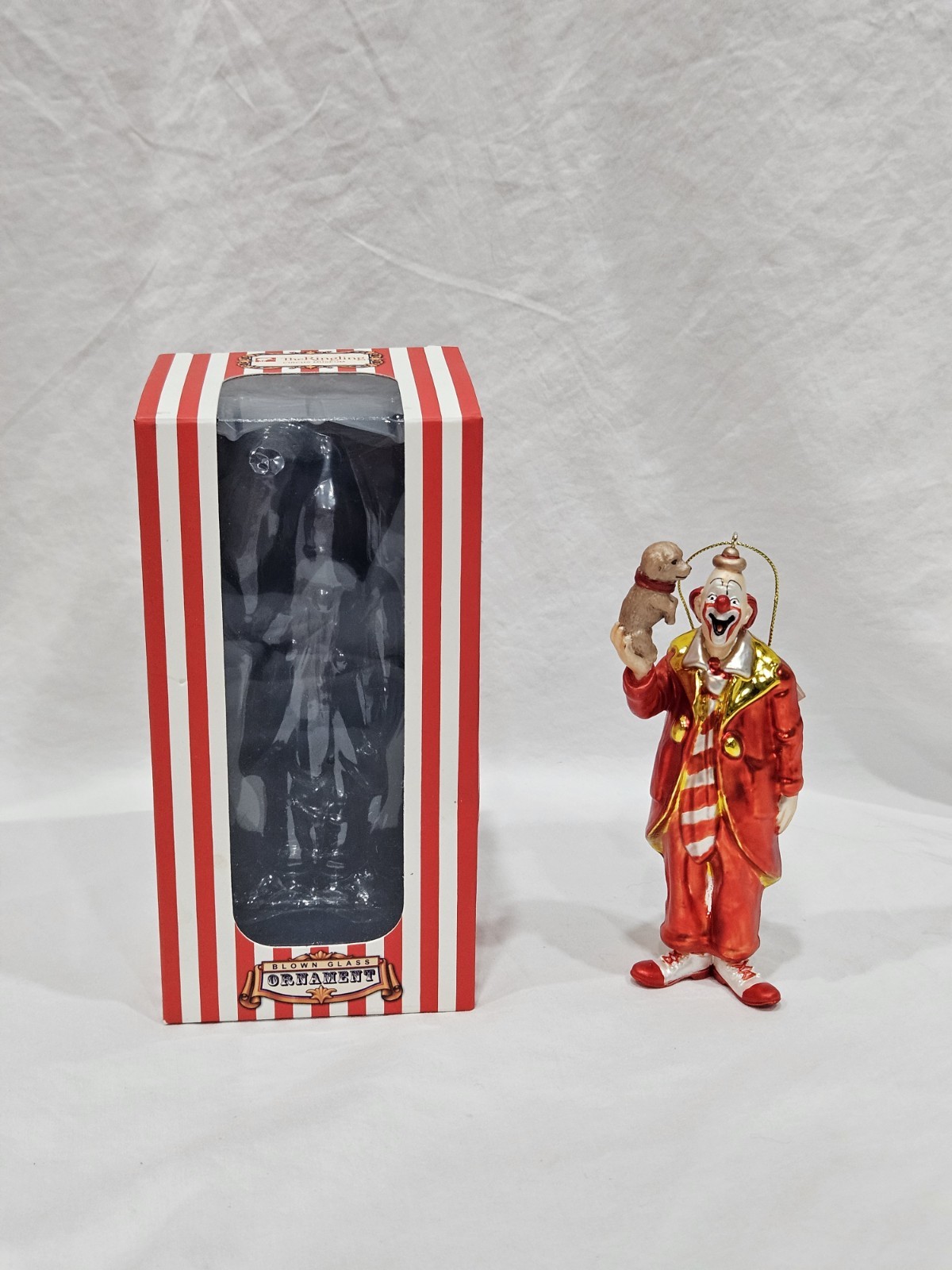 Lou Jacobs Ringling Circus Museum Blown Glass Clown Ornament 6