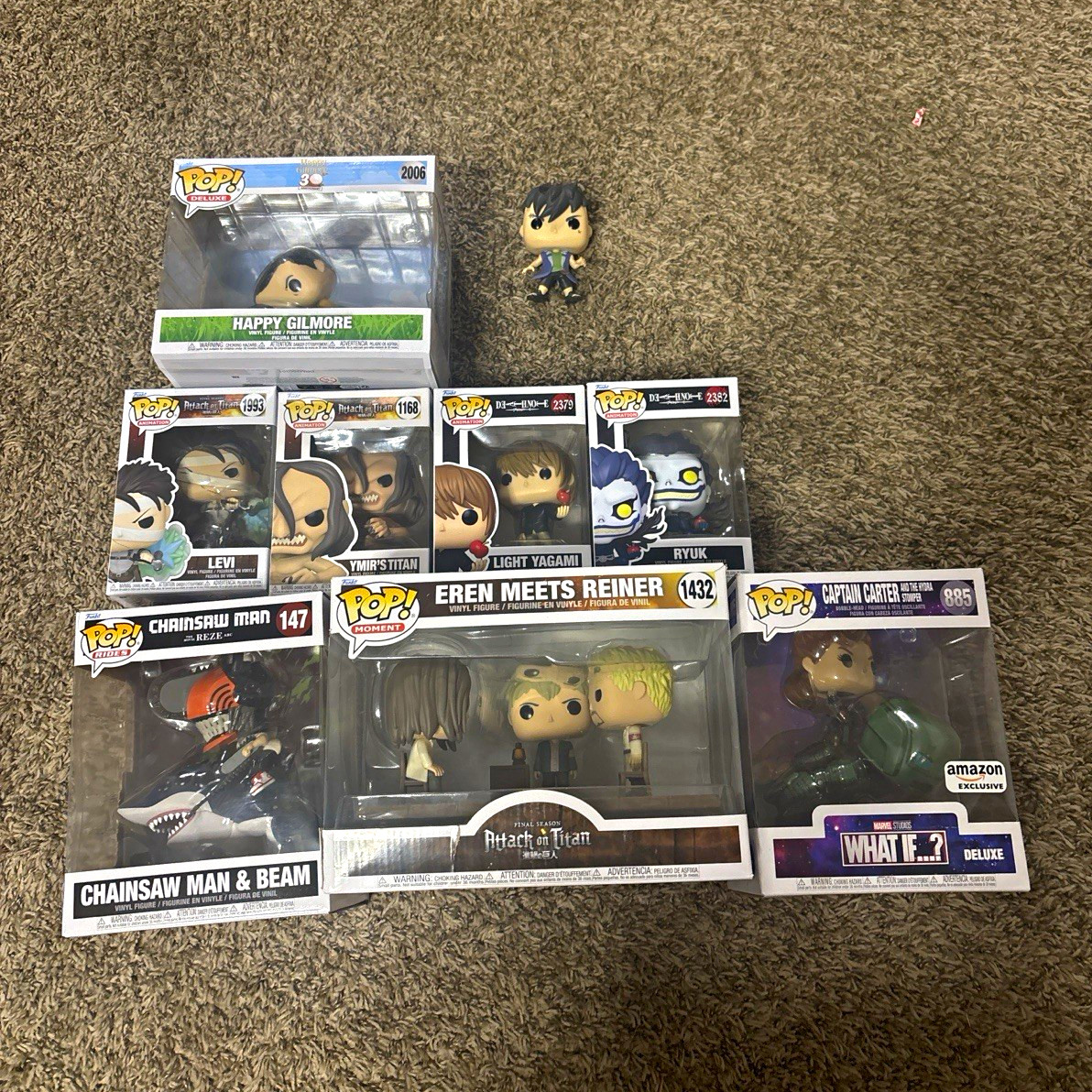 Funko Pop Deluxe Amazon Exclusive 7-Pack Mixed Lot Boxed Vinyl Figures