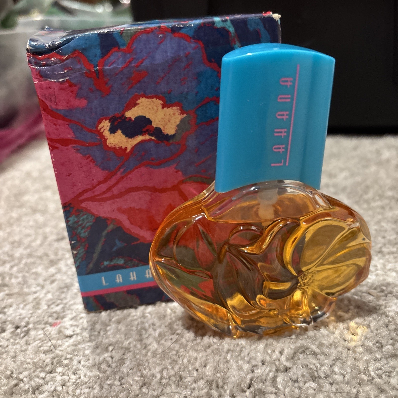 Avon Lahana 1.7 Fl Oz. Women's Eau de Cologne New In Box 1992 Discontinued VTG