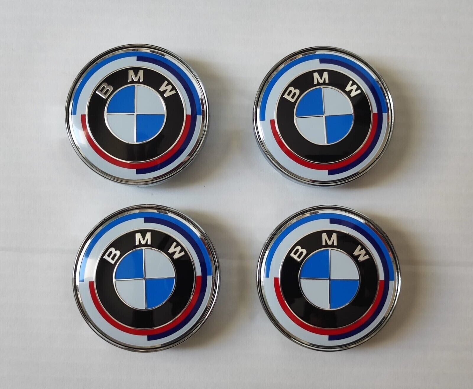 4X Wheel Center 60mm Edition 50th Anniversary Rim Hub Cover Auto Clip