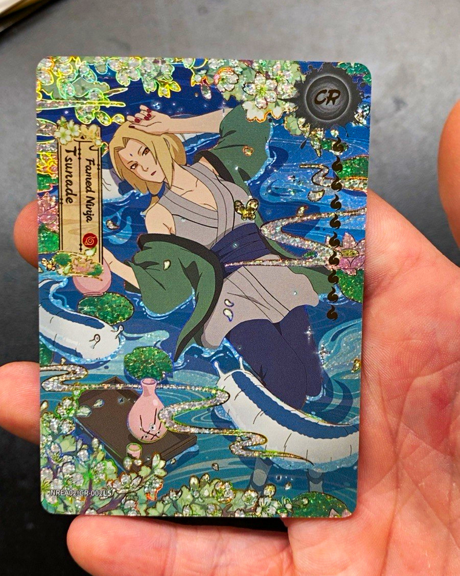 Kayou Naruto Famed Ninja Tsunade Hologram Card NRE-A02-CR-002L5
