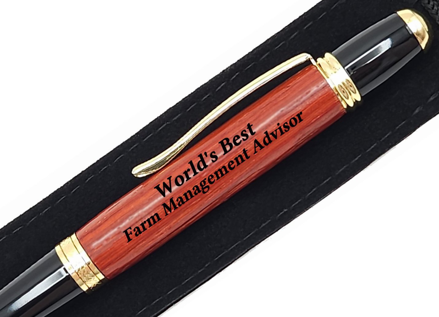 Gift For Farm Management Advisor World\'s Best Engraved Pen Present