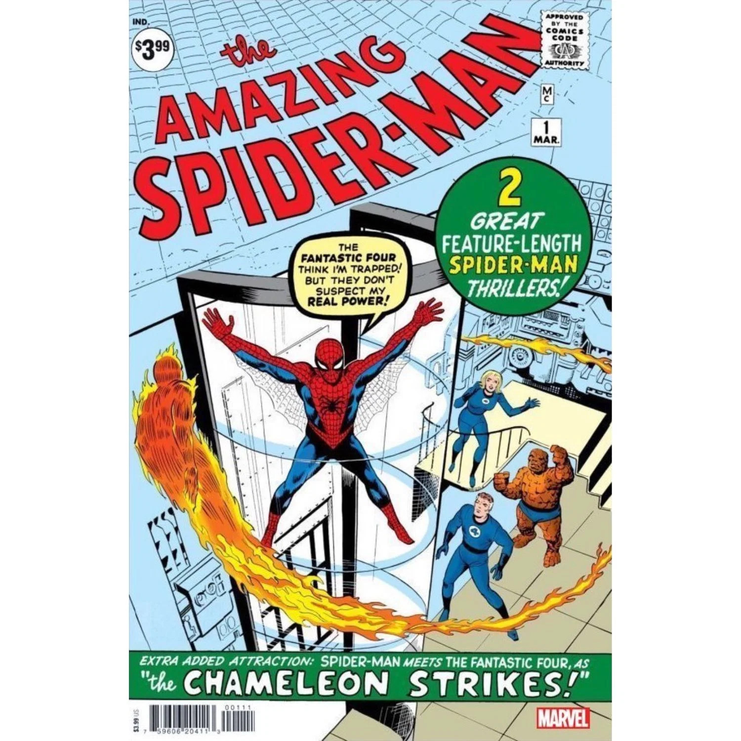Amazing Spider-Man: #1 [Steve Ditko Facsimile Edition] 2022