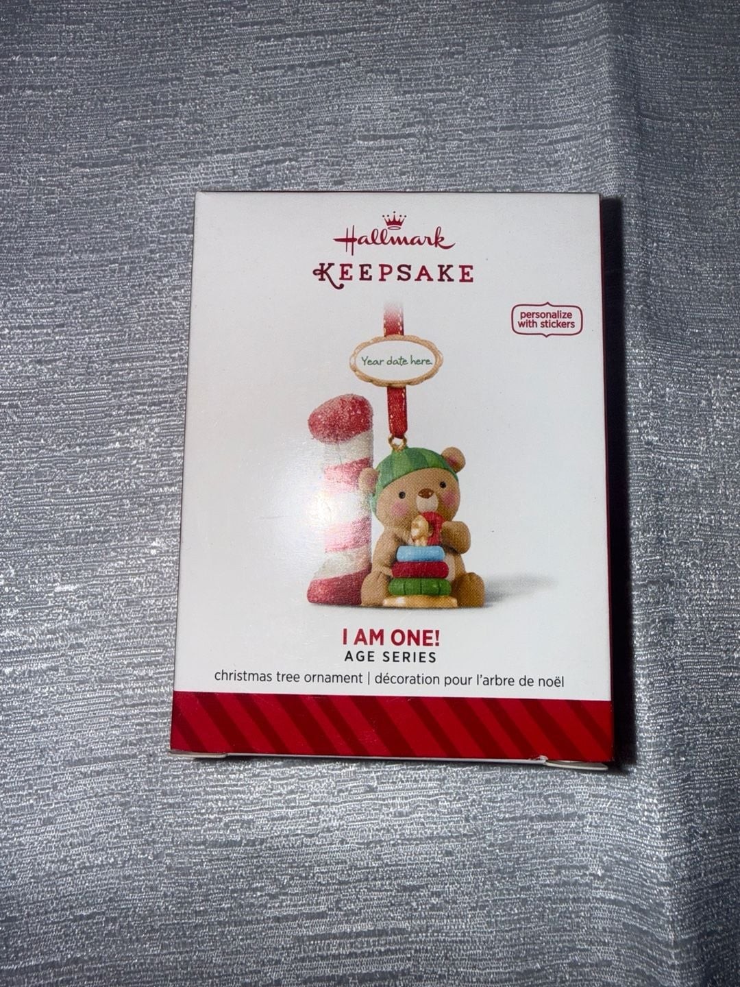 Hallmark Keepsake I Am One Age Series Christmas Tree Ornament