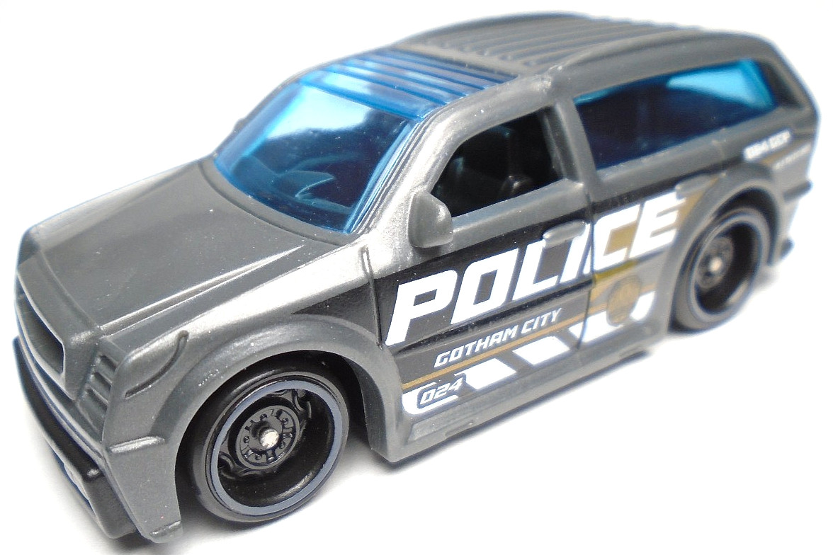 2024 HOT WHEELS BATMAN BOOM BOX GOTHAM CITY POLICE GRAY DIECAST 2 7/8\