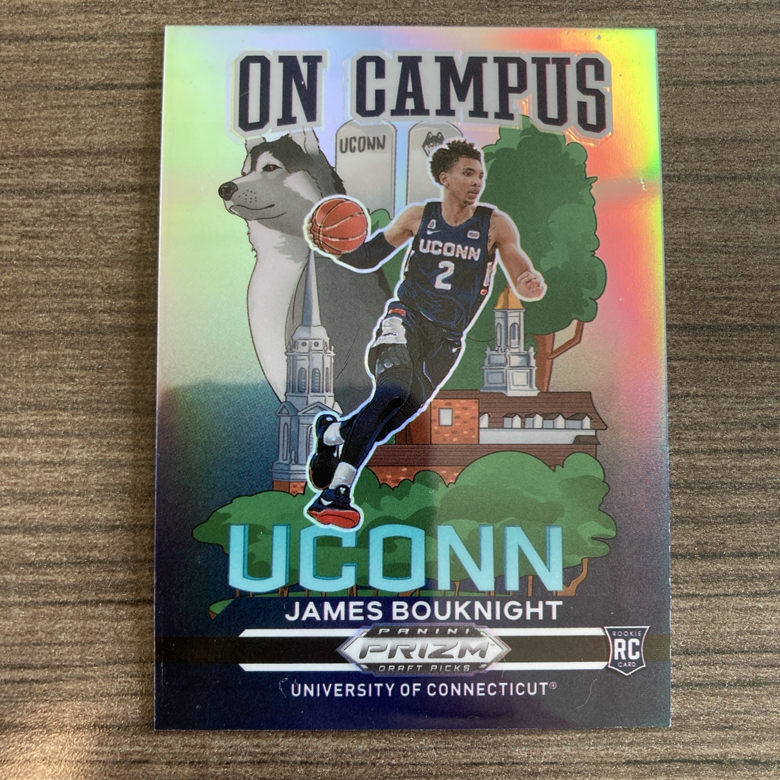 2021-22 Panini Prizm Draft Picks - On Campus James Bouknight #9 (RC) 2021-22 Panini Prizm Draft Picks - On Campus James Bouknight #9 (RC)