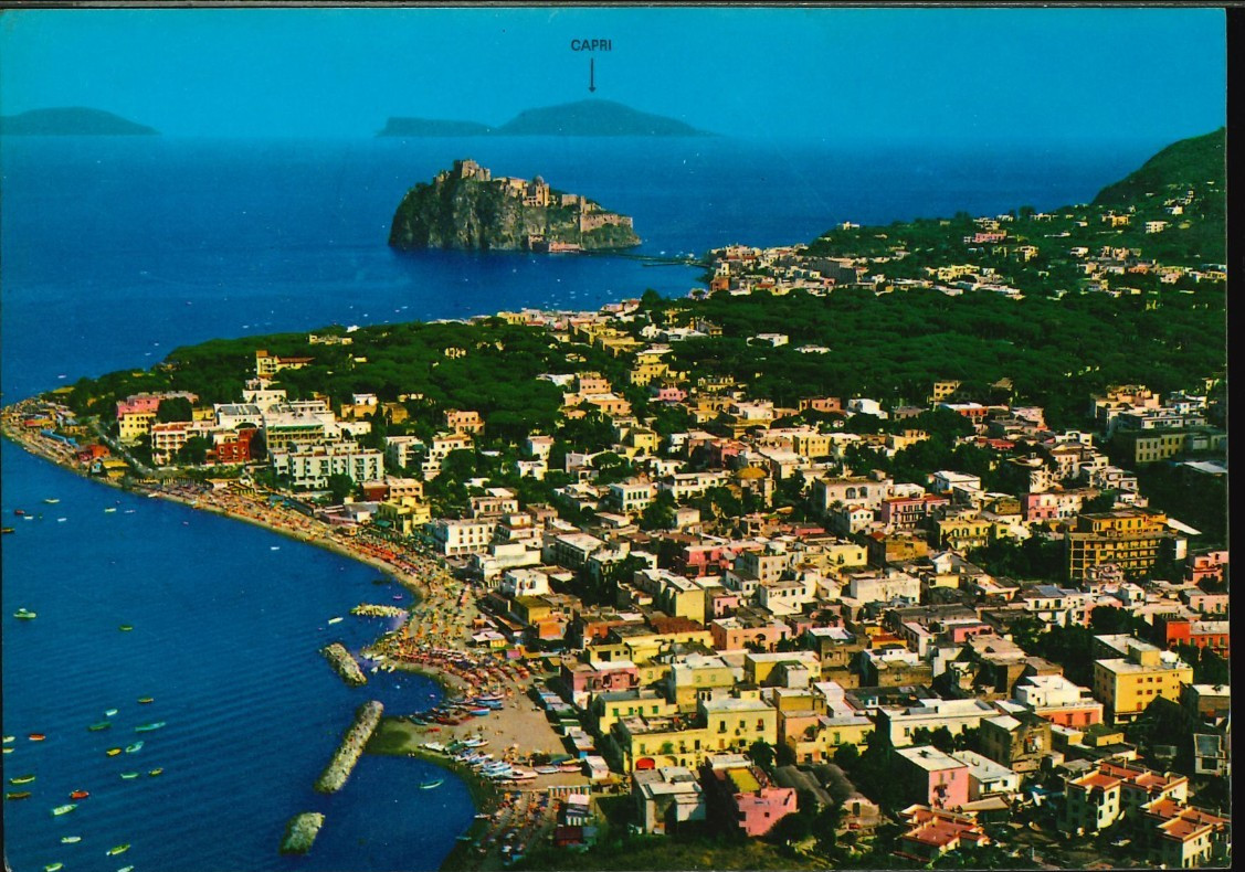 Italia - Italy - Campania - Campania - Ischia - Capri - Aerial View Italia - Italy - Campania - Campania - Ischia - Capri - Aerial View