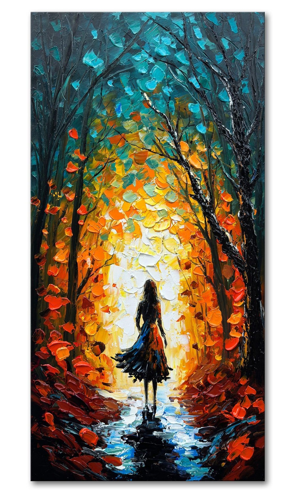 Alenoss Hand Painted Modern Oil Paintings On Canvas