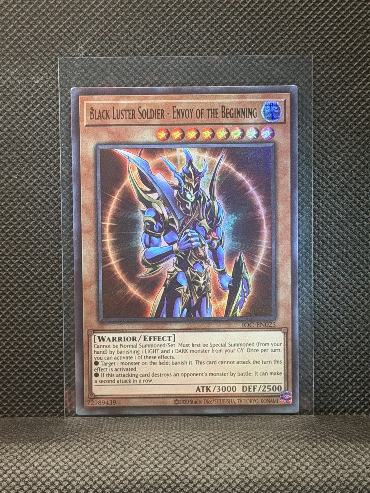 Invasion of Chaos - Black Luster Soldier Envoy of the Beginning IOC-025 Ultra R