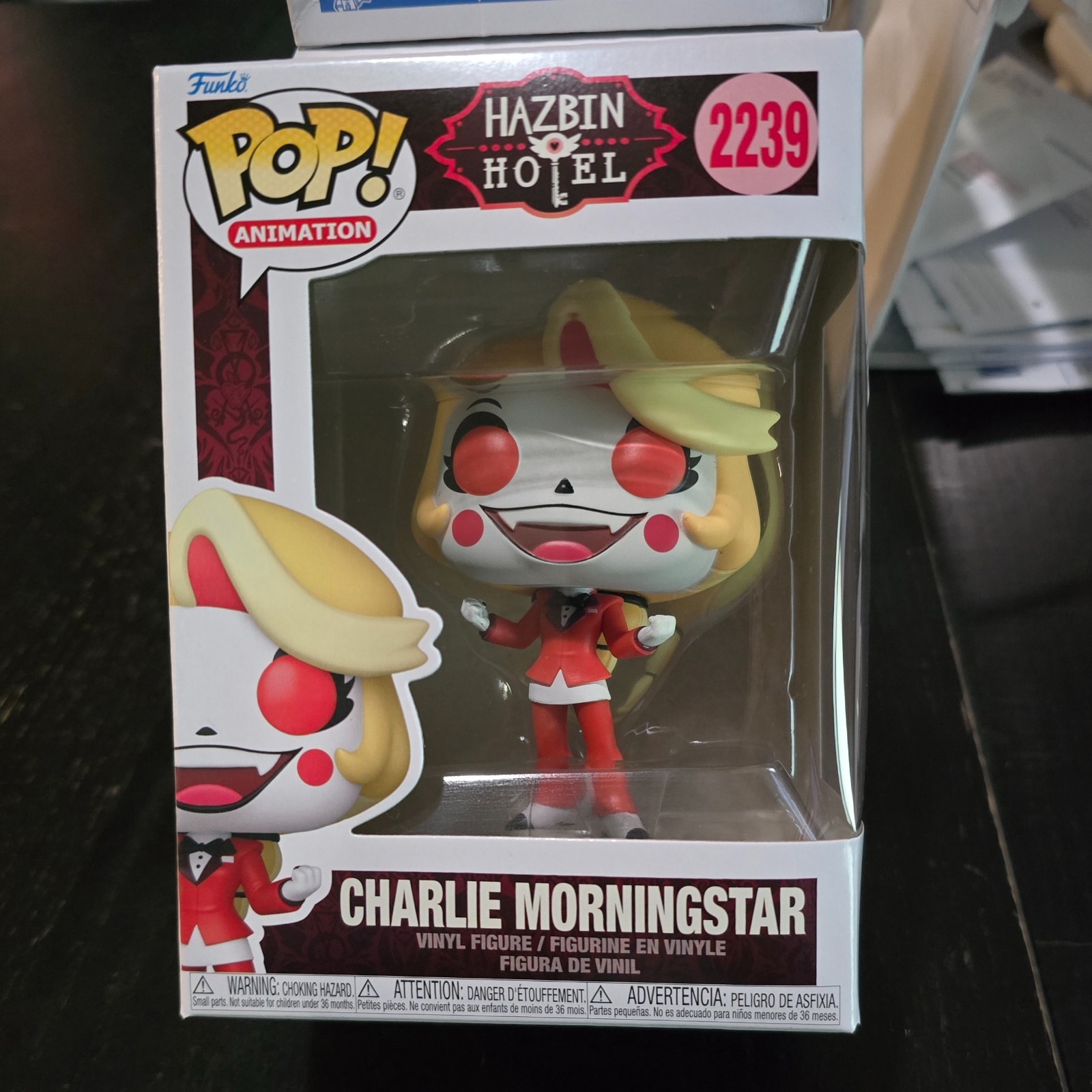 Funko Pop Hazbin Hotel Charlie Morningstar  Vinyl Figure #2239 (In-Stock)