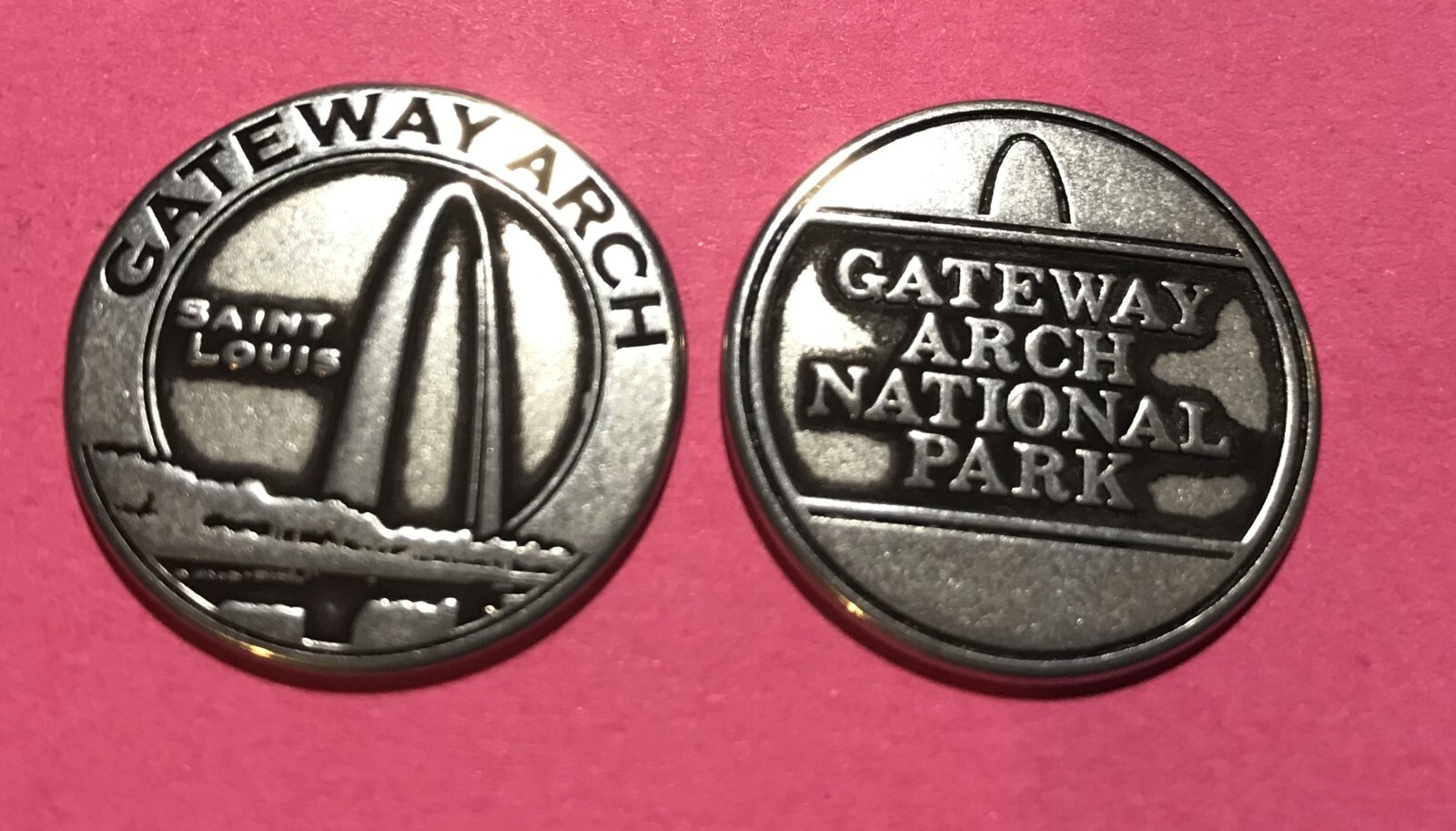 Gateway Arch National Park Saint Louis Collectible Token Gateway Arch National Park Saint Louis Collectible Token