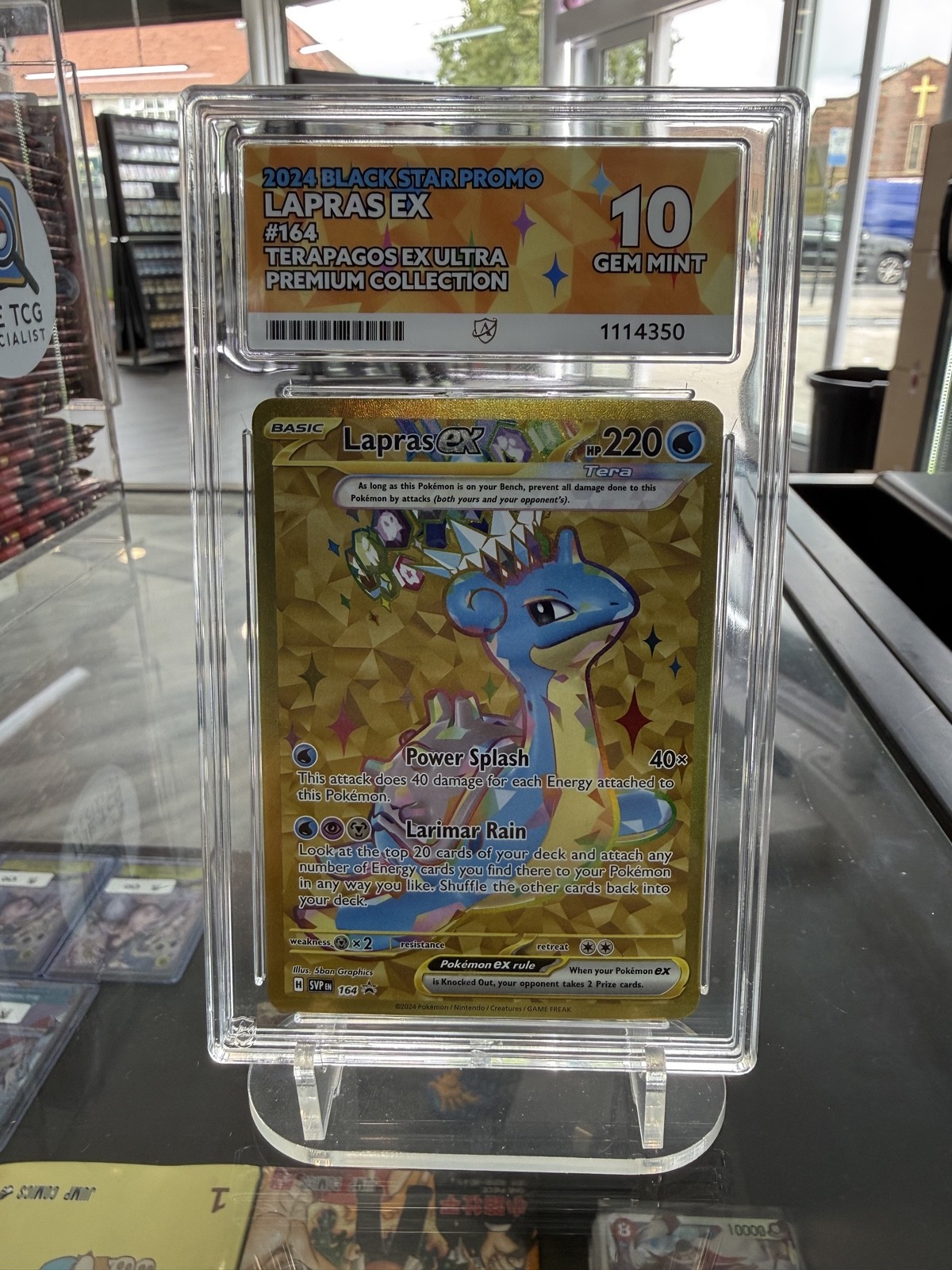 Lapras ex 164 Sv: Scarlet & Violet Promo Cards Holo ACE 10