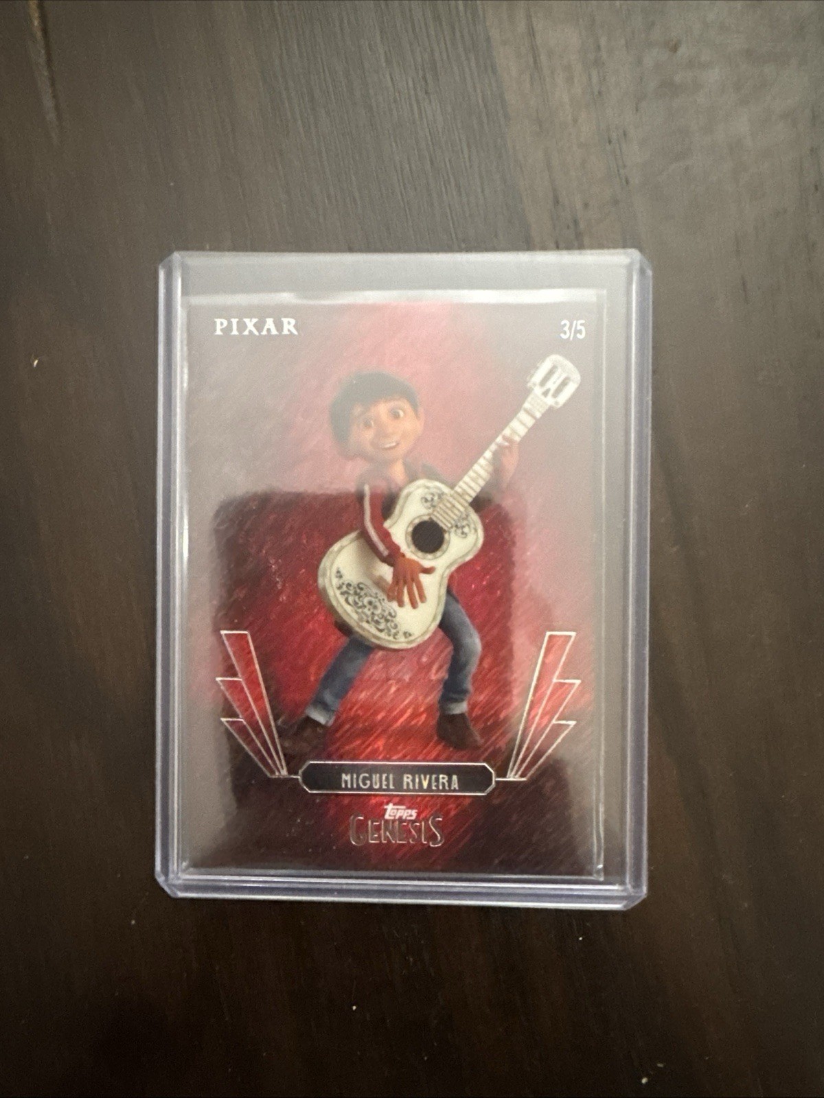 2025 Topps Disney Genesis Miguel Rivera Red Shimmer /5