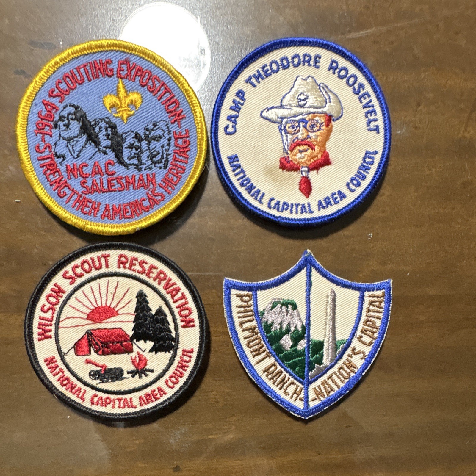 1954 Boy Scouts Mixed Lot Patches NCAC Scout Expo Philmont