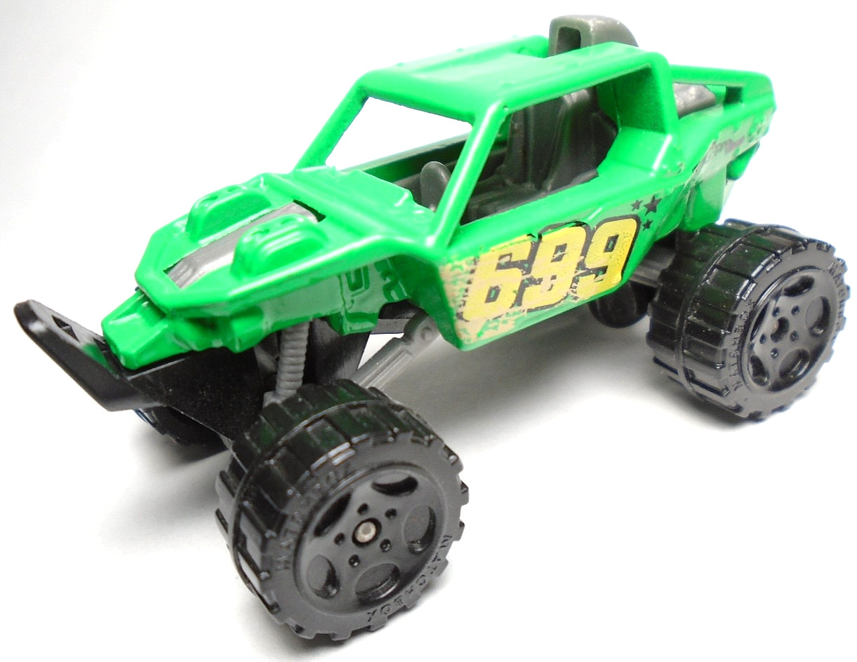 2007 MATCHBOX OFF-ROAD RIDER 699 GREEN 1:64 DIECAST 2 5/8
