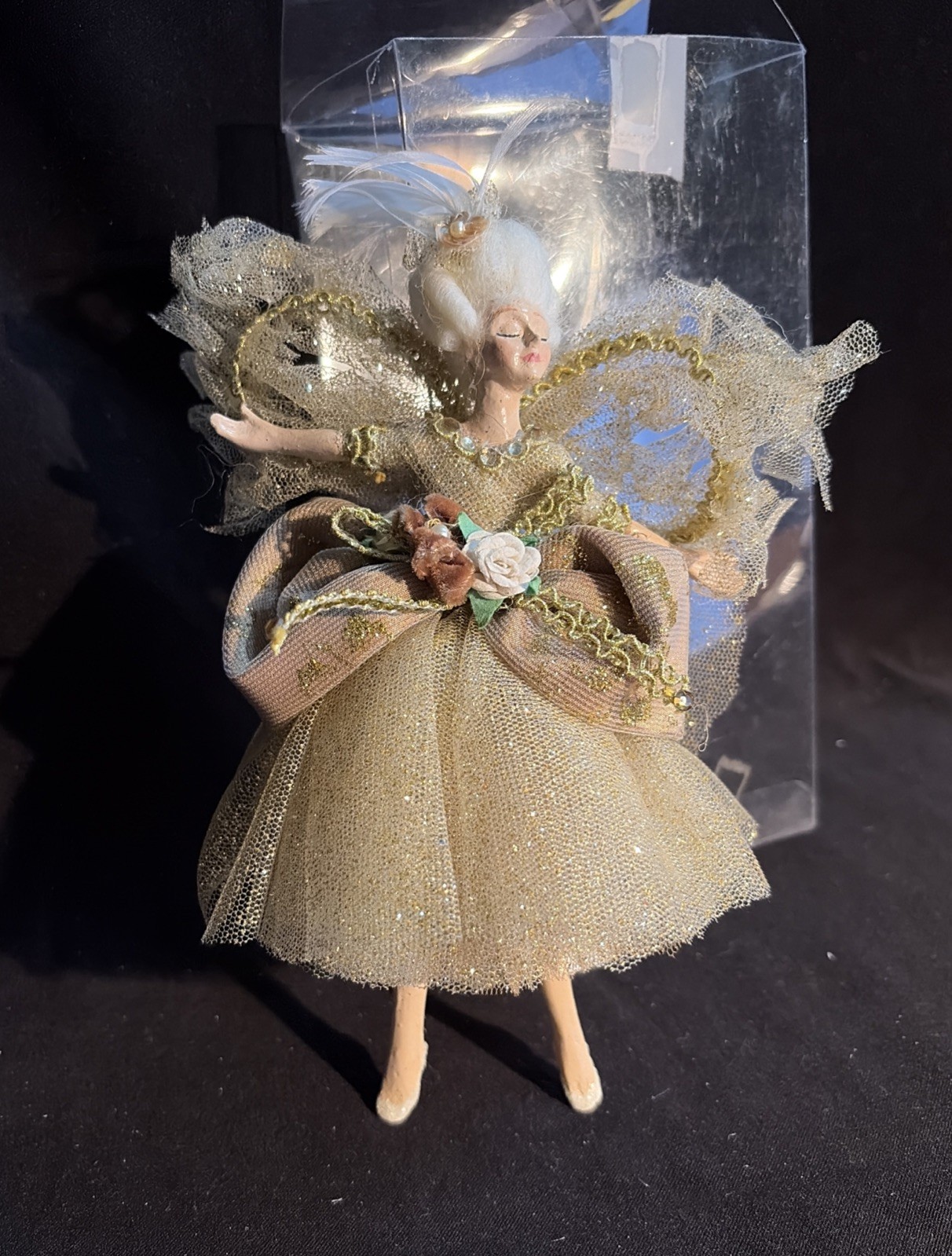 Vintage Catherine’s Collection  Gold Fairy Ornament