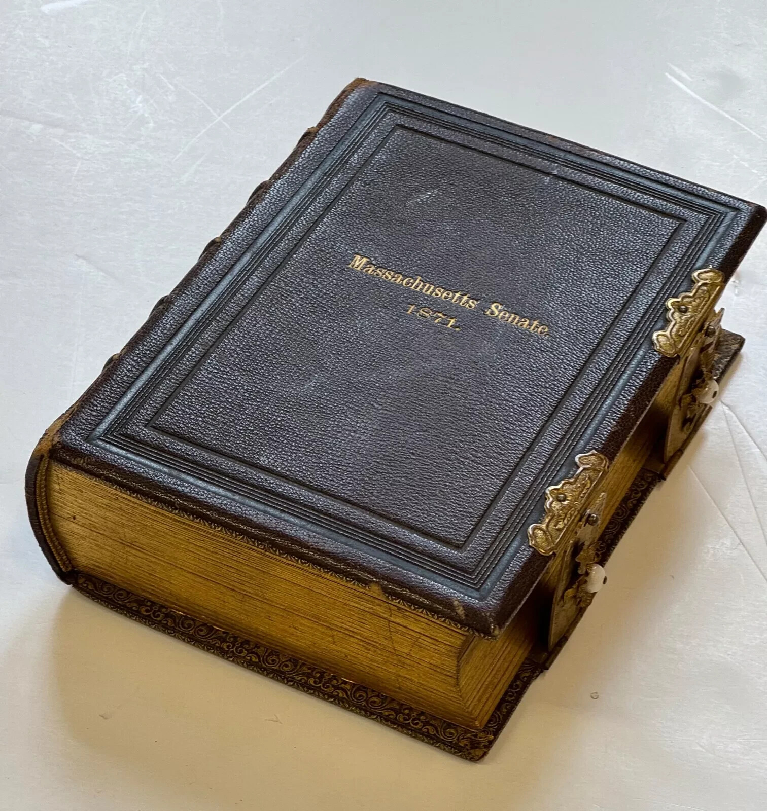 RARE Photo Album +51 CDV Photo Of 1871 Massachusetts Senate   Political Senator