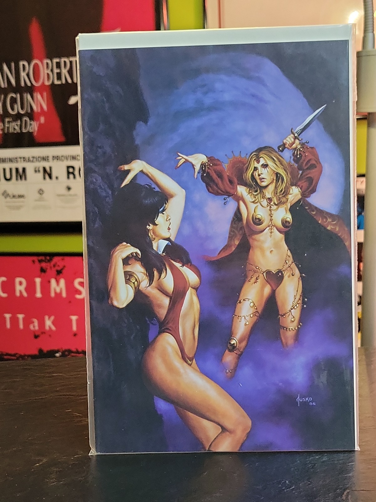 Vampirella Quarterly Spring 2007 #1 Joe Jusko Virgin Variant Harris Comics NM
