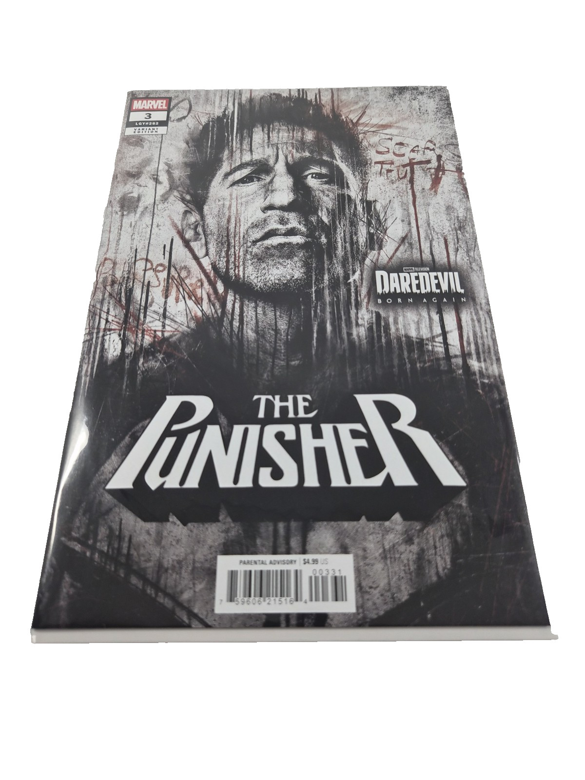 The Punisher #3 Cover C Marvel Television Variant Jon Bernthal 2026 NM 1st Print