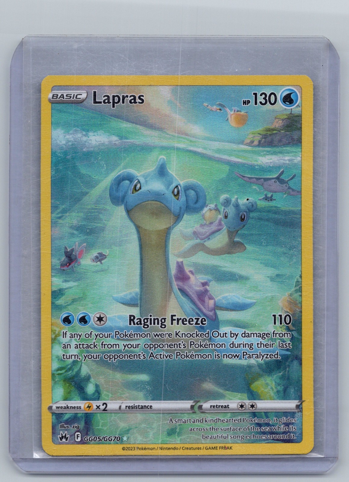 (NM) Lapras GG05/GG70 - Pokemon Crown Zenith