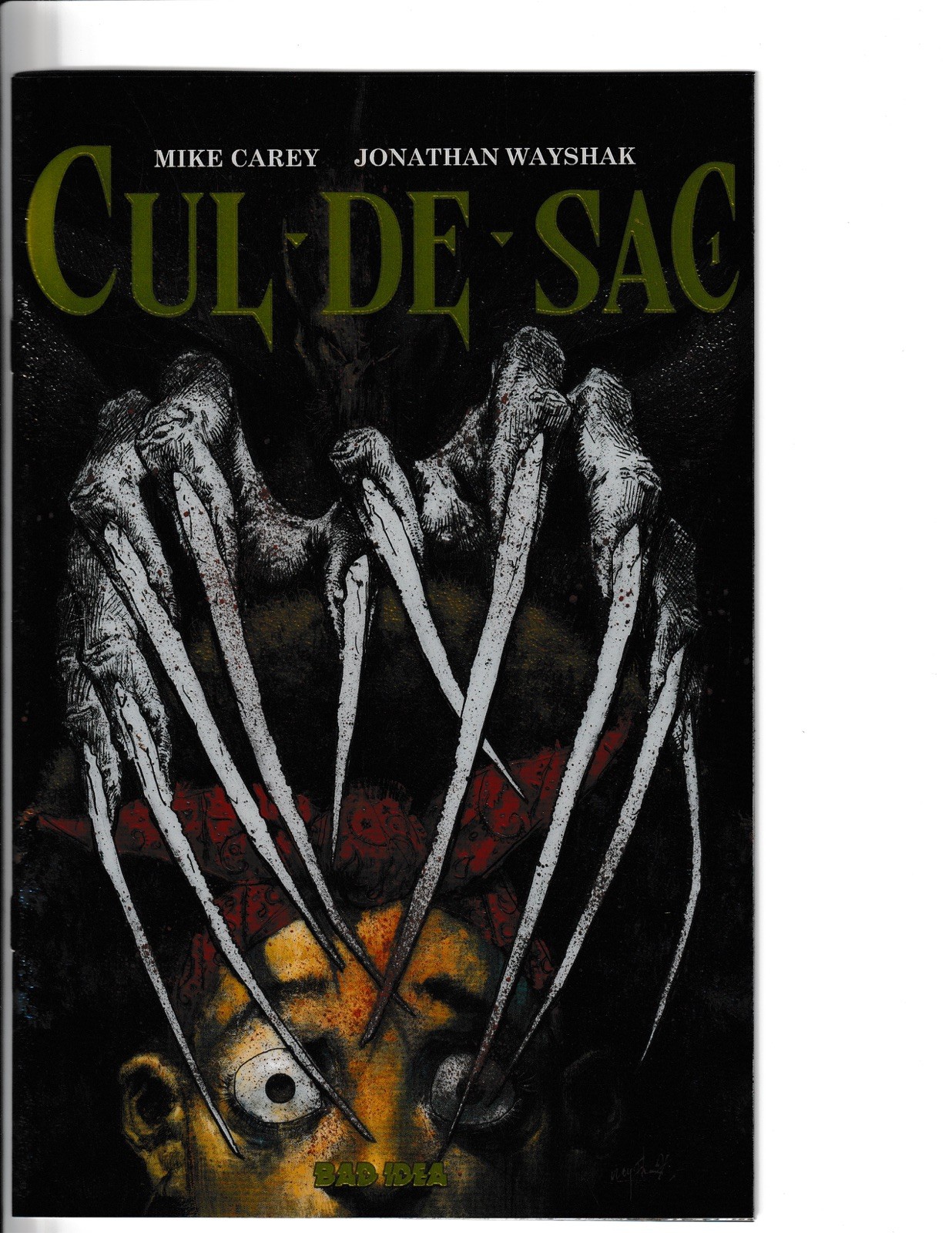 Cul De Sac #1, NM/M, 1st Print, Chromium Metal Variant, Bad Idea Comics 2025