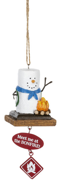 Ganz Original S\'more Camping with Dangle Ornament Select from dropdown.