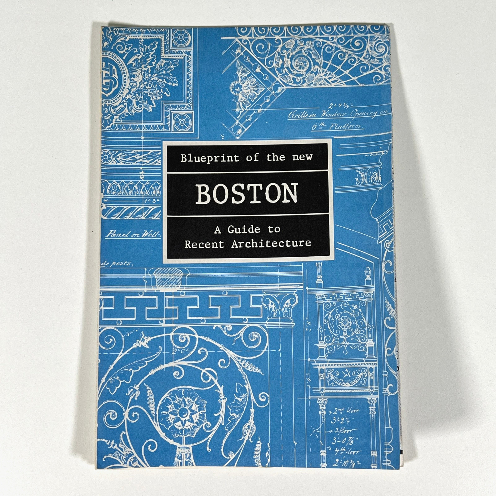 Vintage 1984 Boston Architecture Walking Tour Map National Building Museum