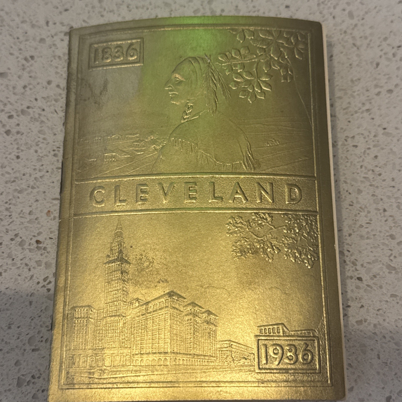 K46/  1936 Official Great Lakes Exposition View Book Cleveland Ohio Souvenir 1