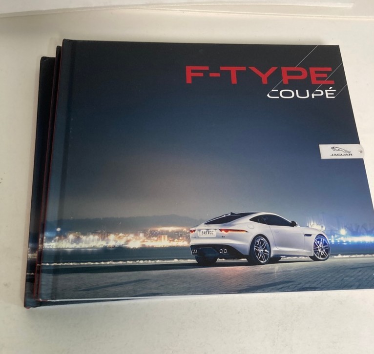 Jaguar F-TYPE Coupe Hardcover Brochure Catalog Original Advertising 2013