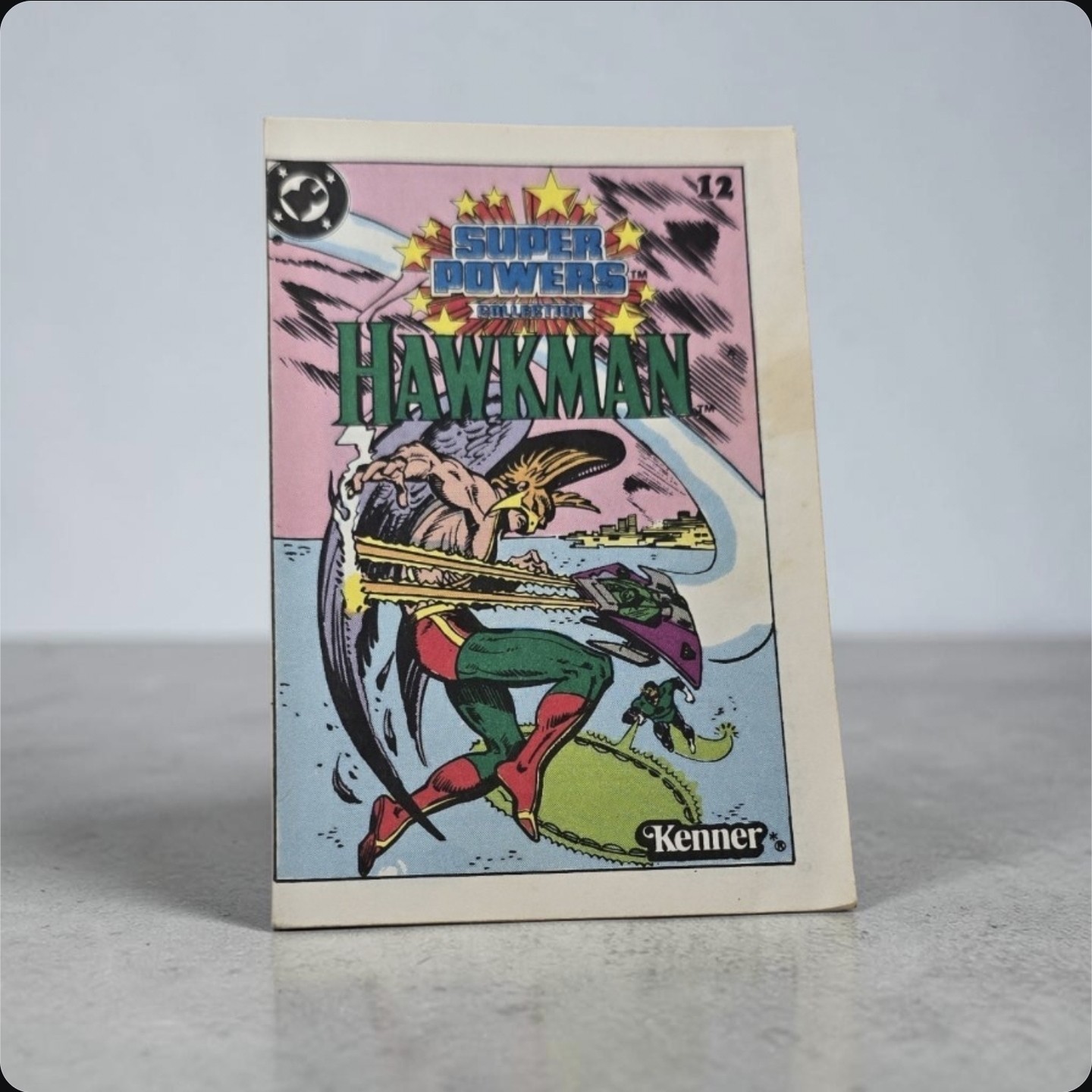 Super Powers Collection Hawkman Mini Comic Book 12 Kenner DC Comics 1983