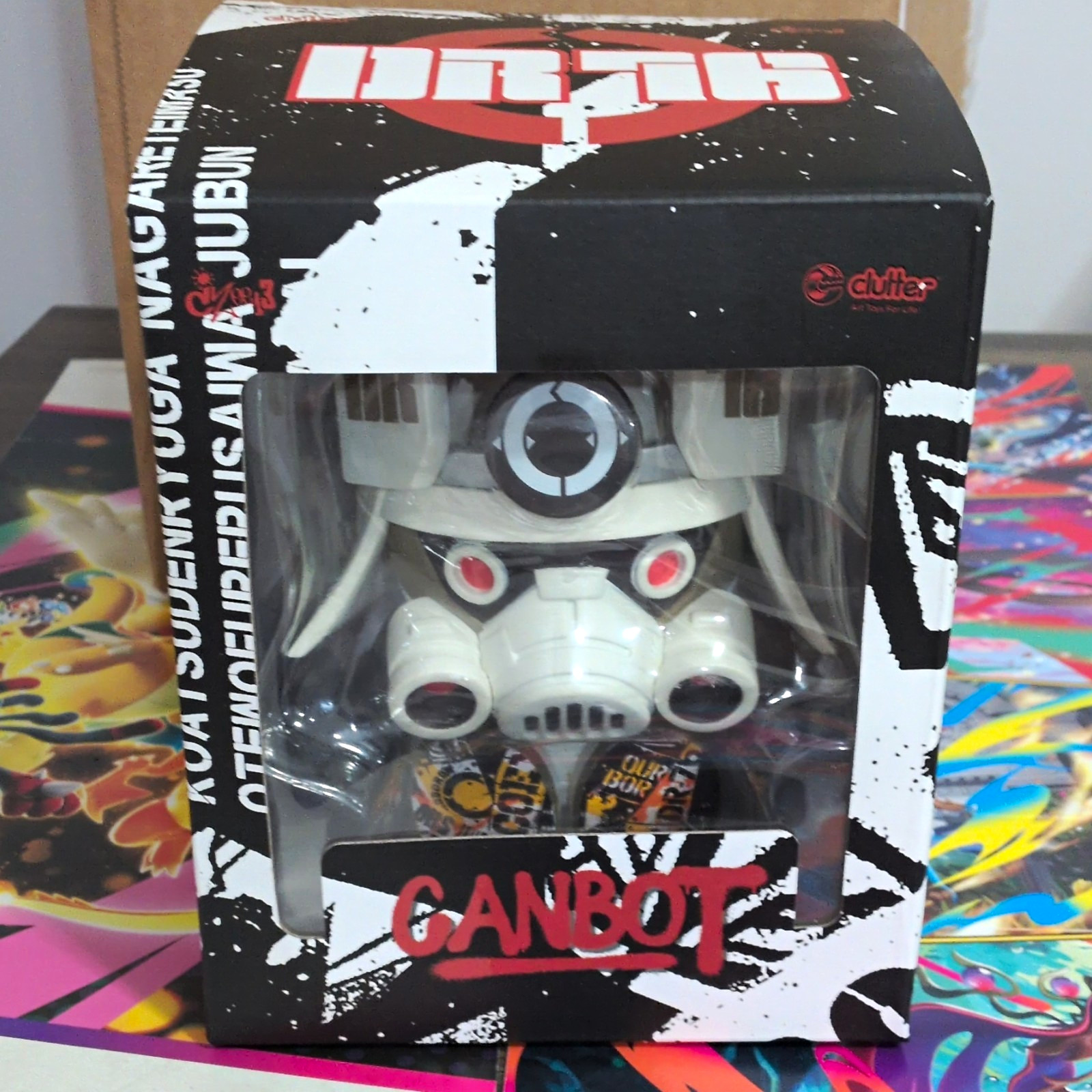 DR76 5oz Canbot PHANTOM WHITE Edition Dragon 76 x Czee13 Rare Designer Vinyl NEW