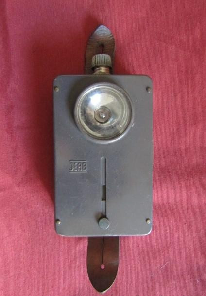 WWII German Wehrmacht JEAB Dimmer Signal Flashlight Tunic Button Flashlight