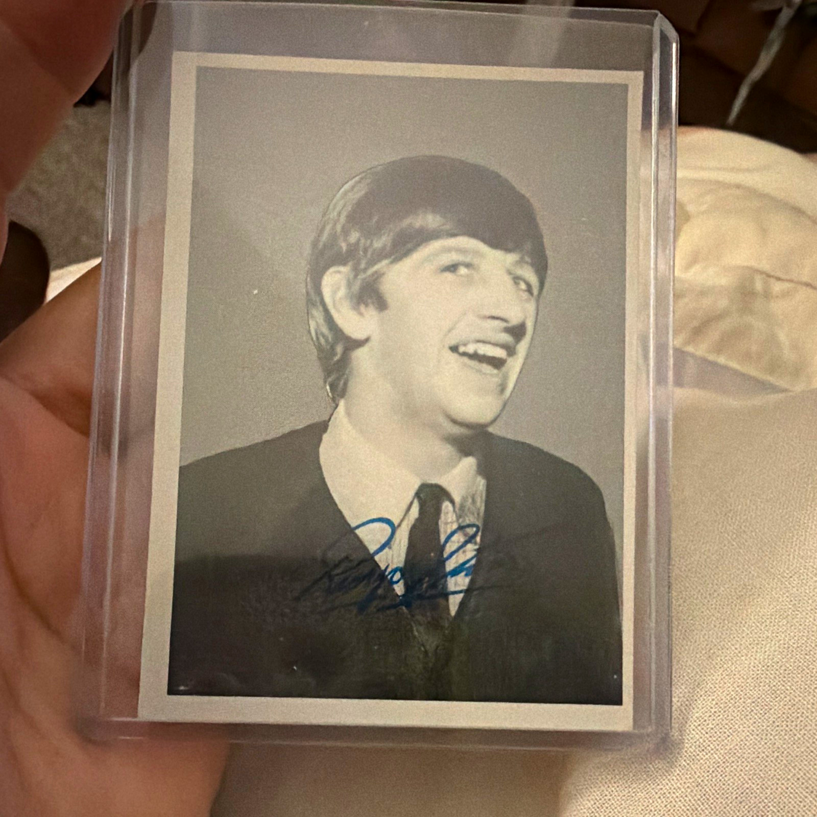 T.C.G. The Beatles Ringo Starr Signed Autograph Card #159 3rd Series