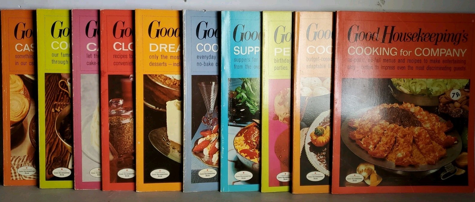 Vintage 1967 Good Housekeeping Fabulous 15 Cookbooks Lot 10 Kinuko Craft