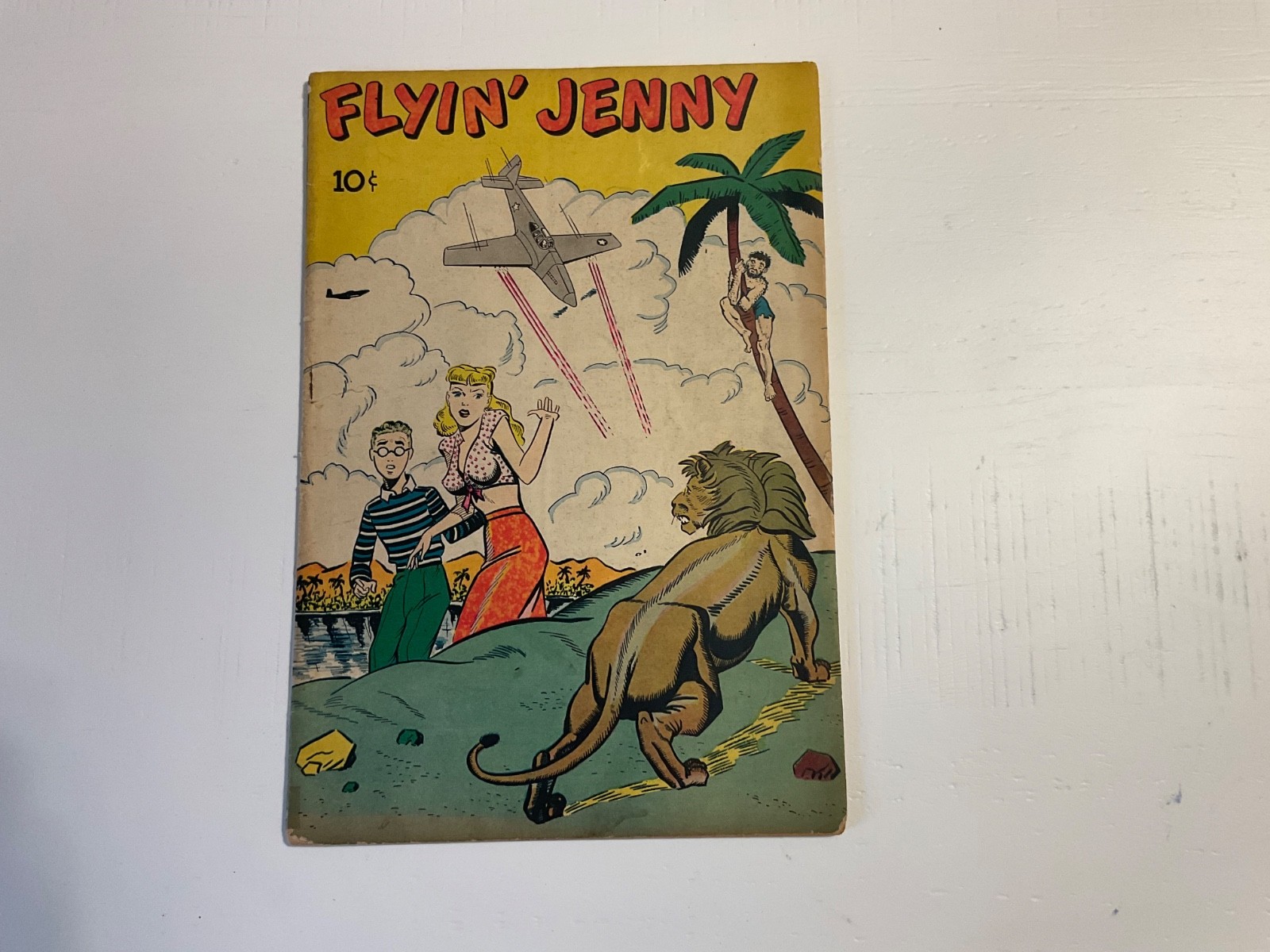 Flyin' Jenny Comics #1 1946 Rare golden age