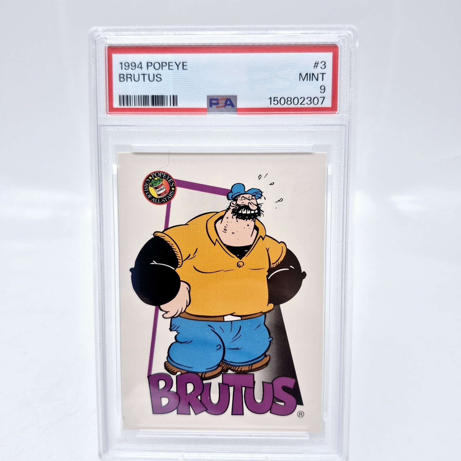 1994 Popeye Brutus #3 PSA 9