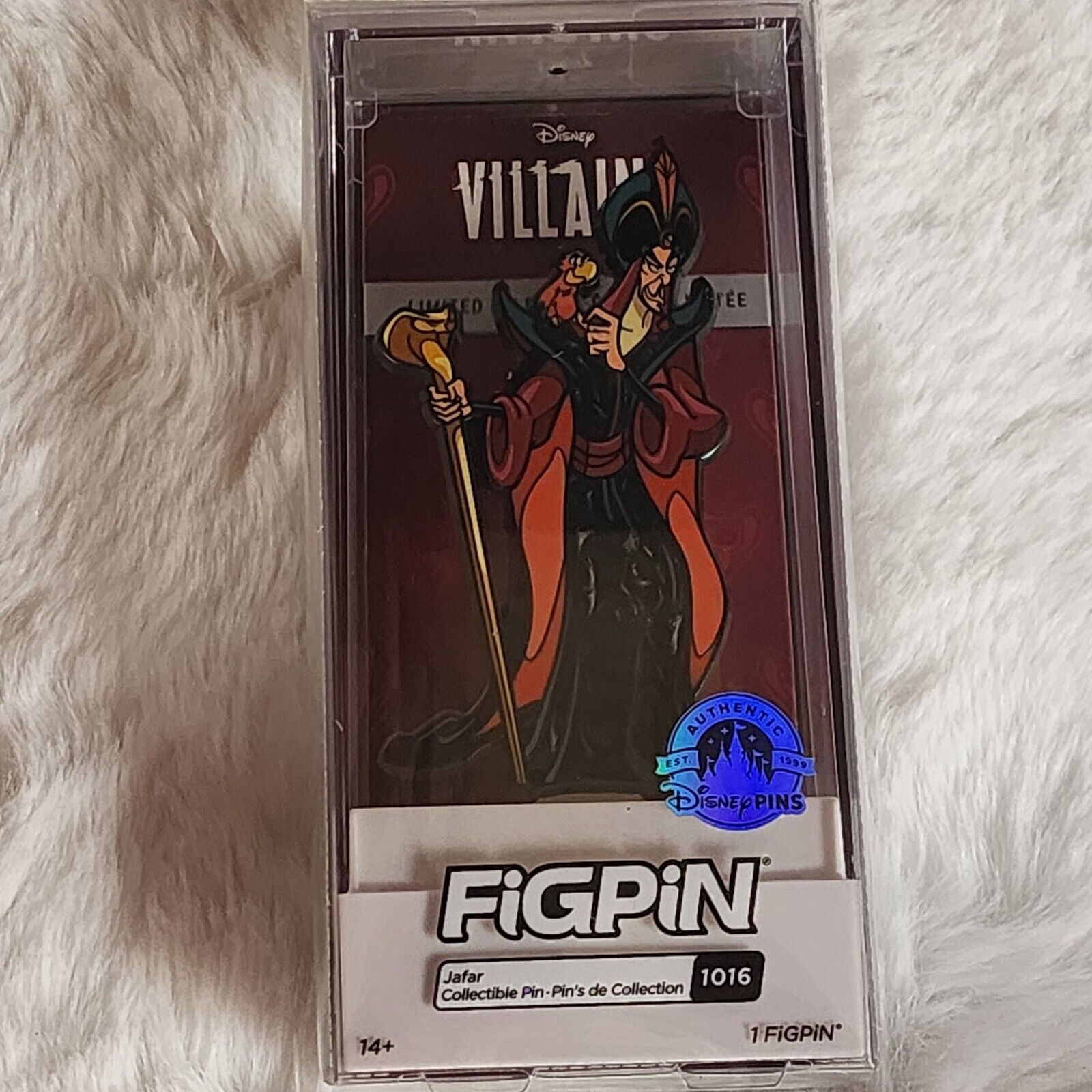 New Disney Villains Jafar and Iago Figpin #1016 Limited Release Aladdin