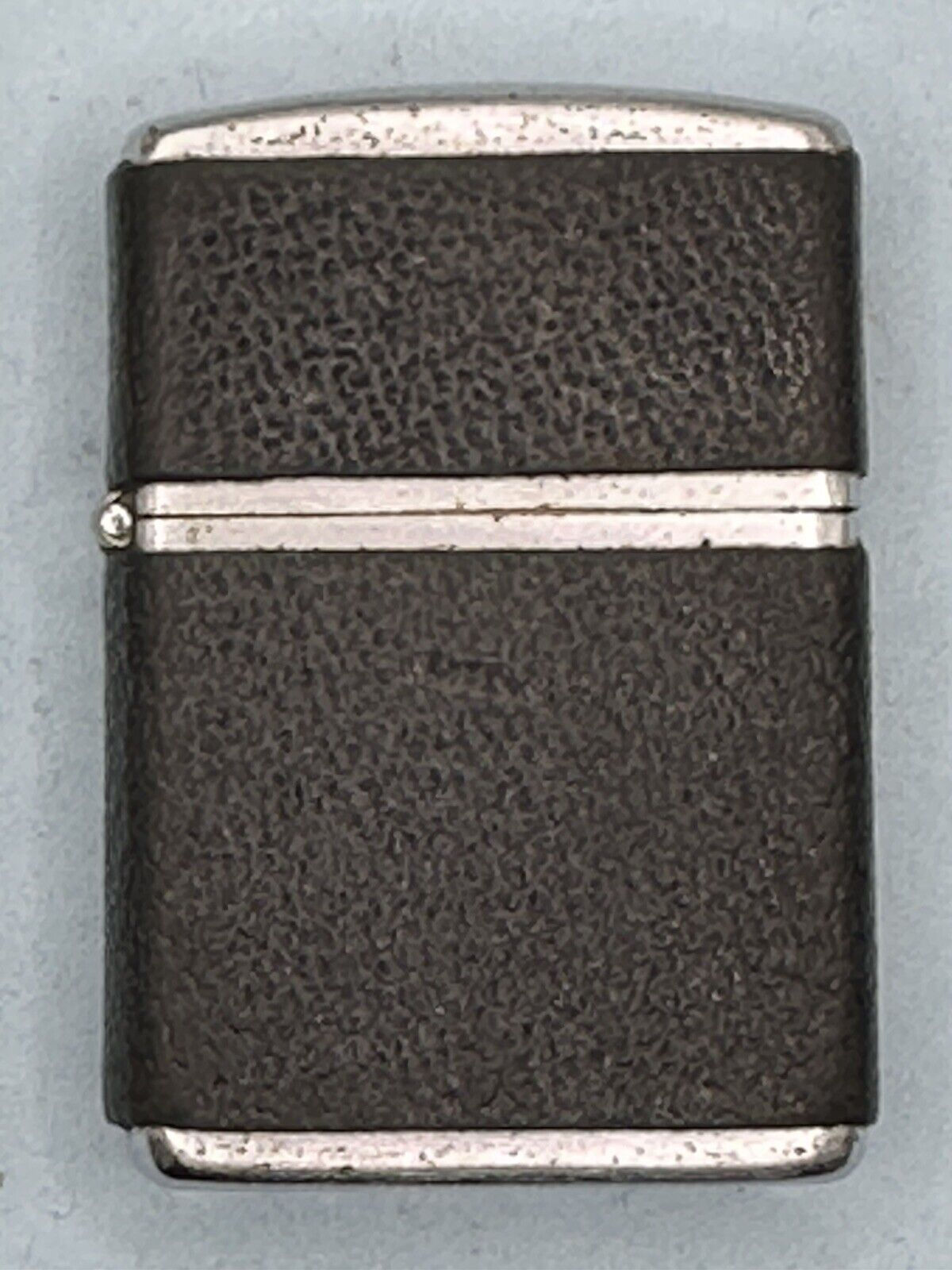 Vintage 1950-1957 Black Leather Wrap Zippo Lighter